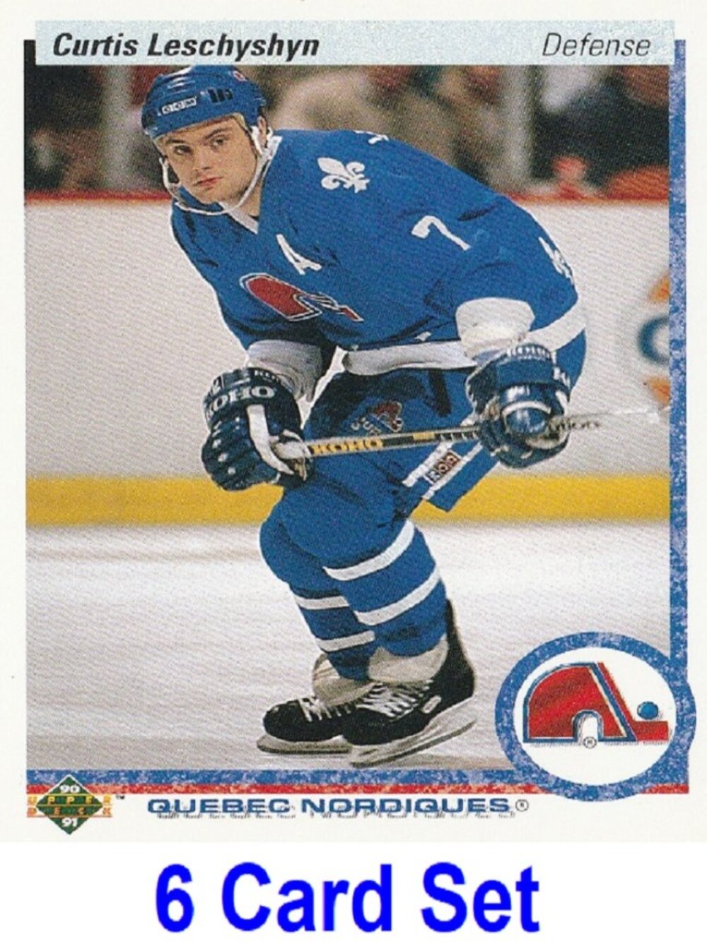 Curtis Leschyshyn Hockey Card Collection
